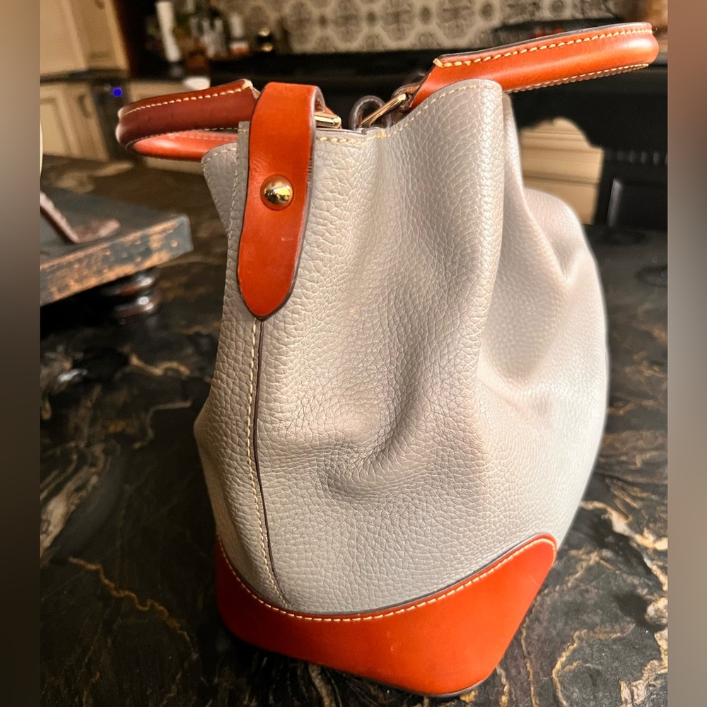 Dooney & Bourke Pebbled Leather Brenna Satchel - NEW - Picture 2 of 15